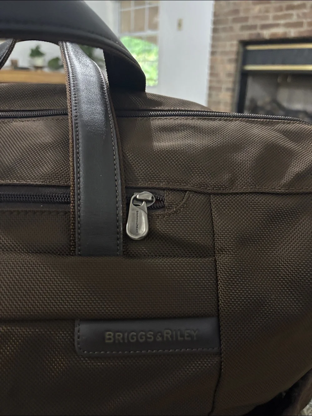 Briggs & Riley Baseline Extra Large Men’s‎ Brown Weekender Duffel Bag